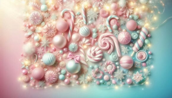 Candy Pastel Christmas Illustrations: A Designer’s Perspective