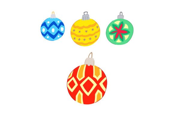 Colorful Christmas Tree Illustrations for Handmade Projects