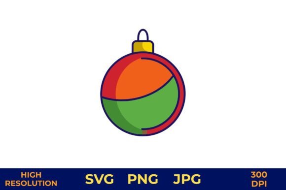 Festive Christmas Ornament Ball Vector Review