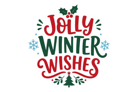 Jolly Winter Wishes Christmas SVG Freebies: A Designerβs Take