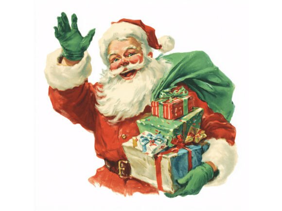 Vintage Santa Set for Embroidery: A Designer’s Perspective